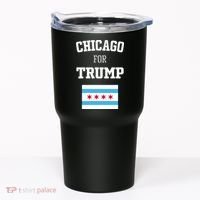 The Lioness Chicago For Trump Flag Tumbler thumb 0