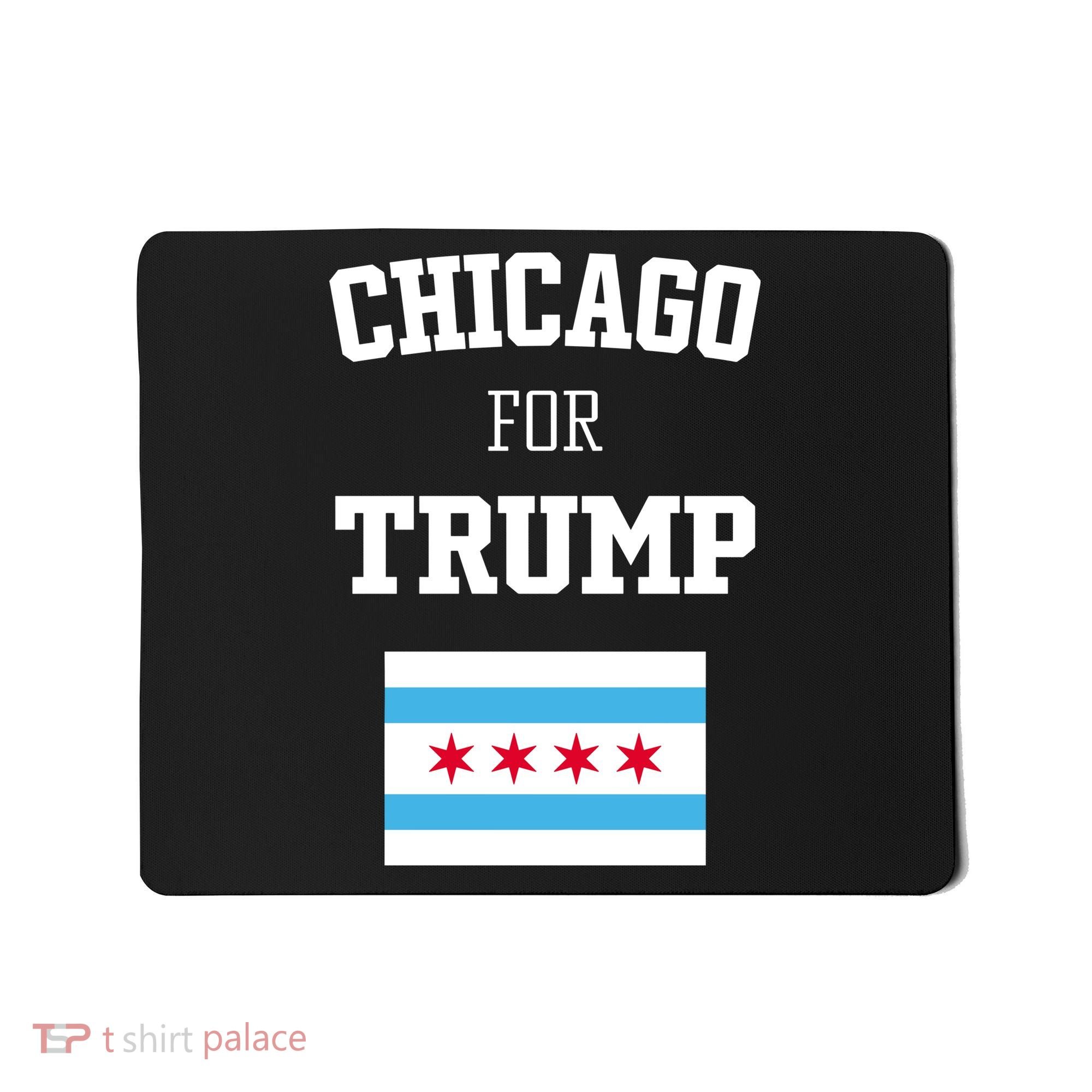 The Lioness Chicago For Trump Flag Mousepad