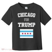The Lioness Chicago For Trump Flag Toddler T-Shirt thumb 0