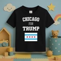 The Lioness Chicago For Trump Flag Toddler T-Shirt thumb 3