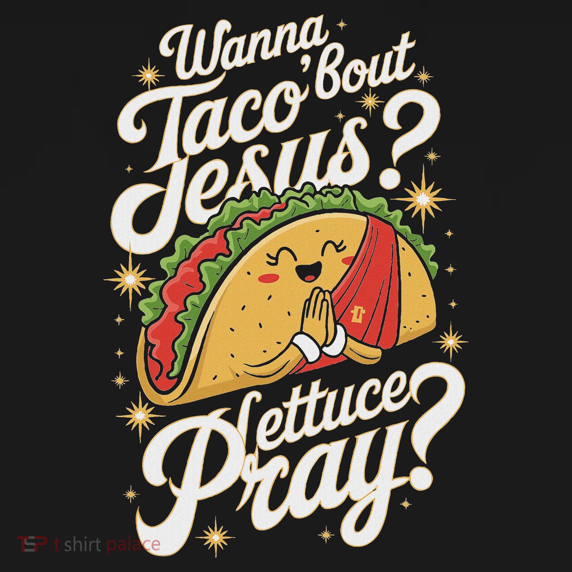 Taco Lovers Christian Humor Wanna Taco Bout Jesus Women's Hoodie