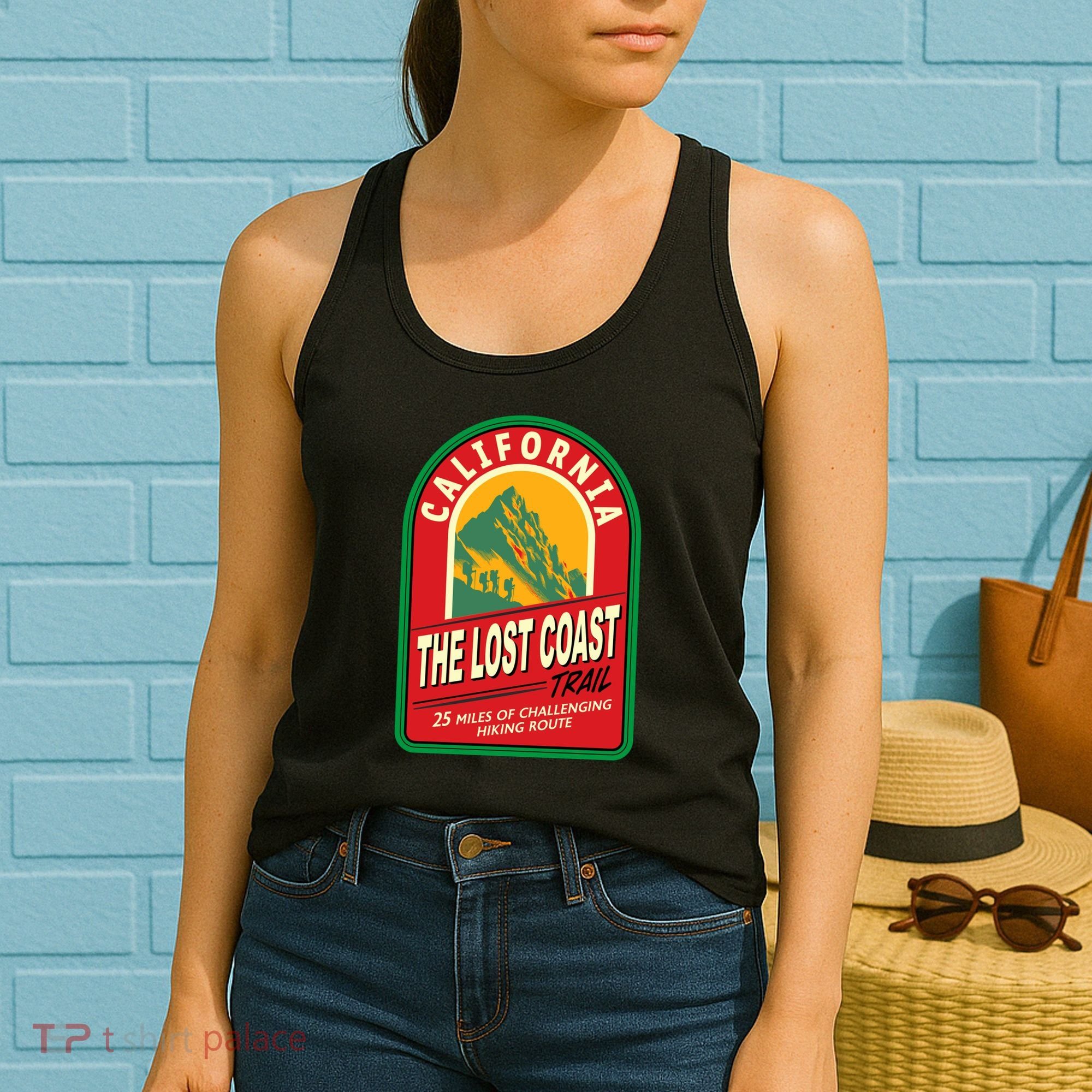 The Lost Coast Trail California Women's Tank Top