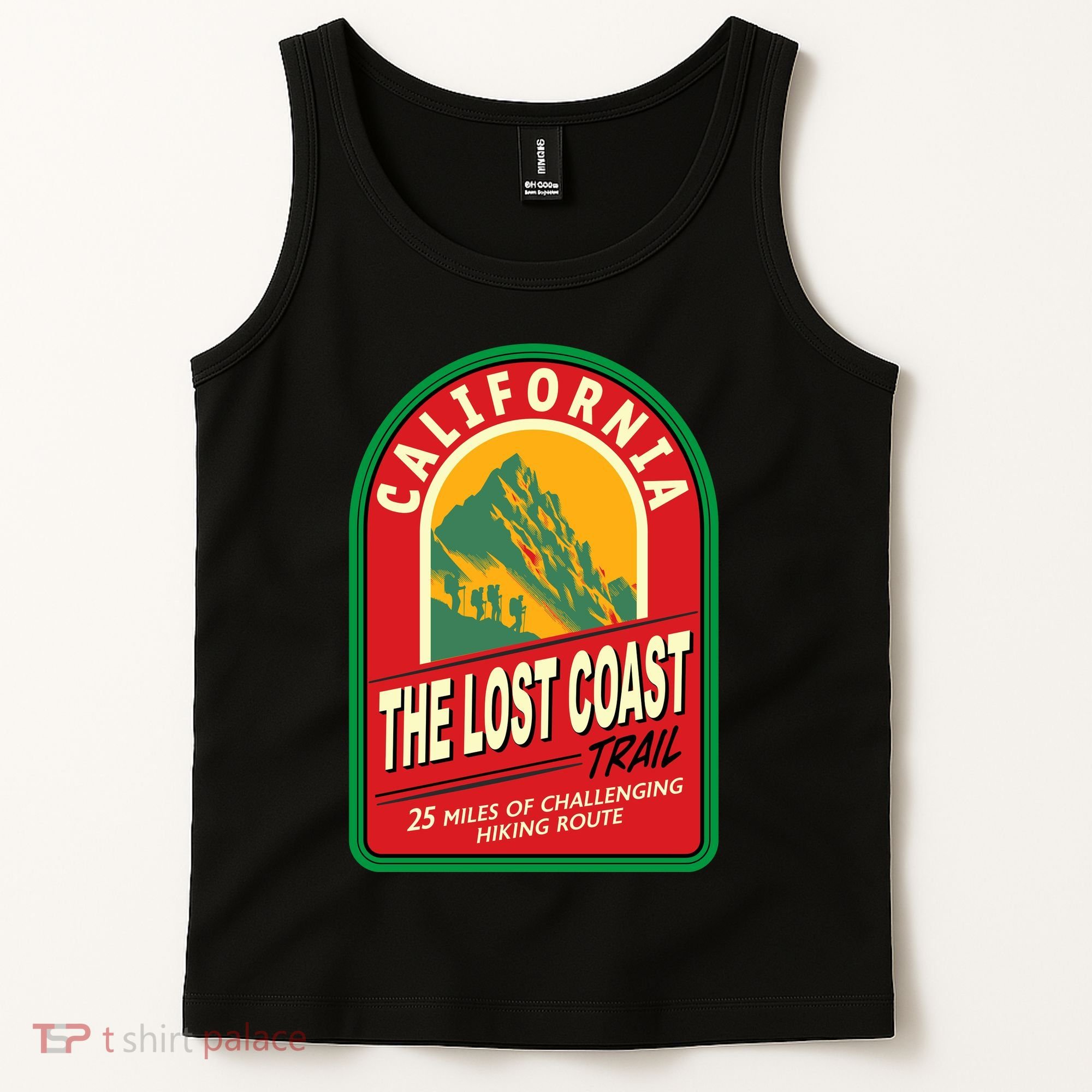 The Lost Coast Trail California Tank Top