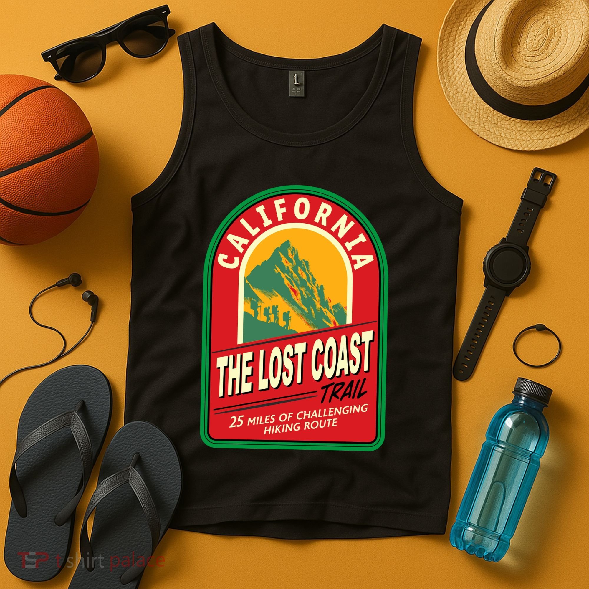 The Lost Coast Trail California Tank Top