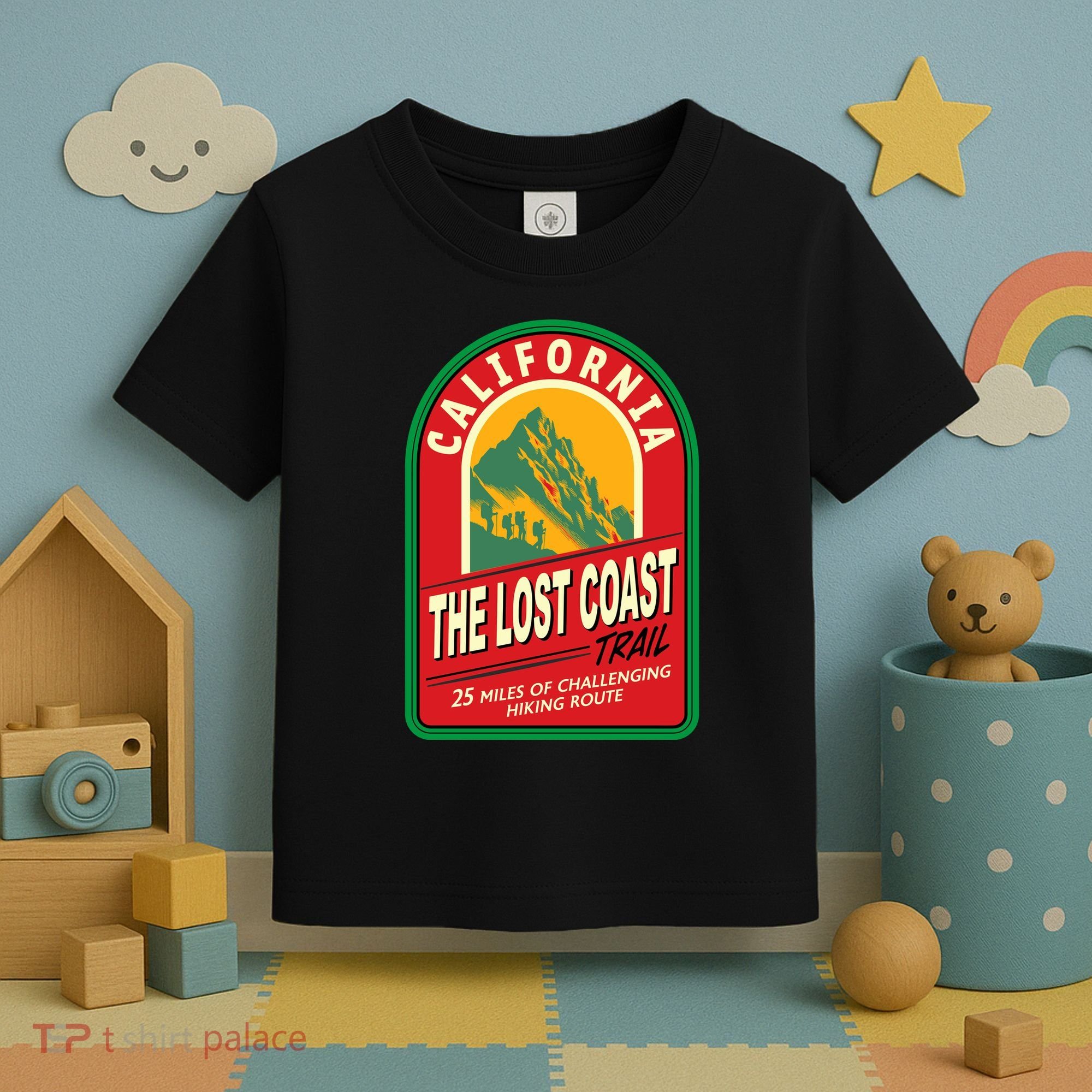 The Lost Coast Trail California Toddler T-Shirt
