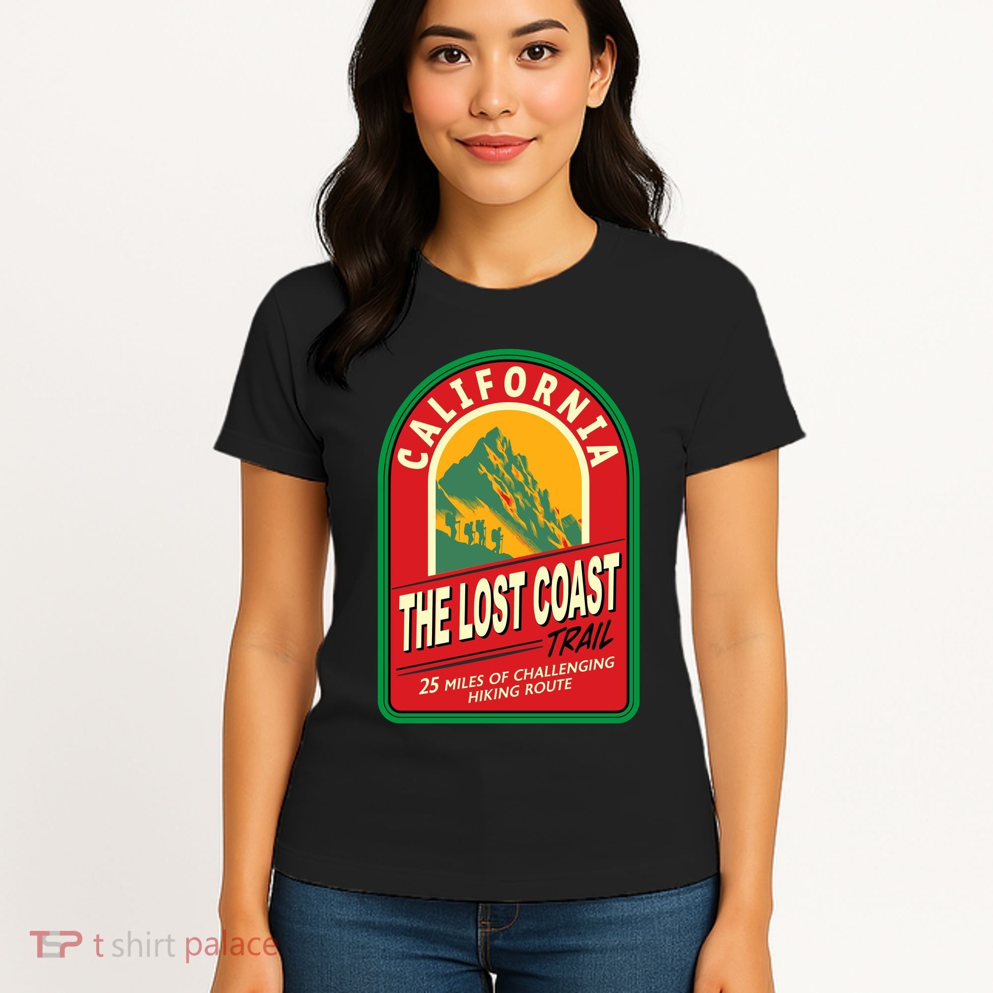The Lost Coast Trail California Women's T-Shirt