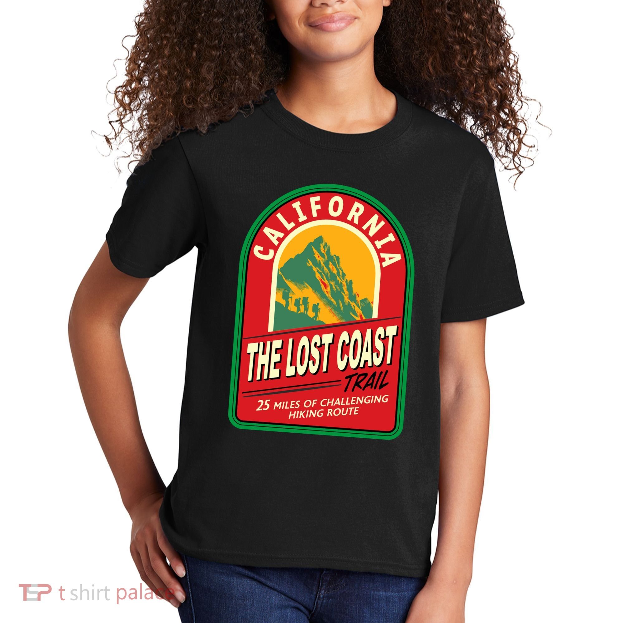 The Lost Coast Trail California Kids T-Shirt