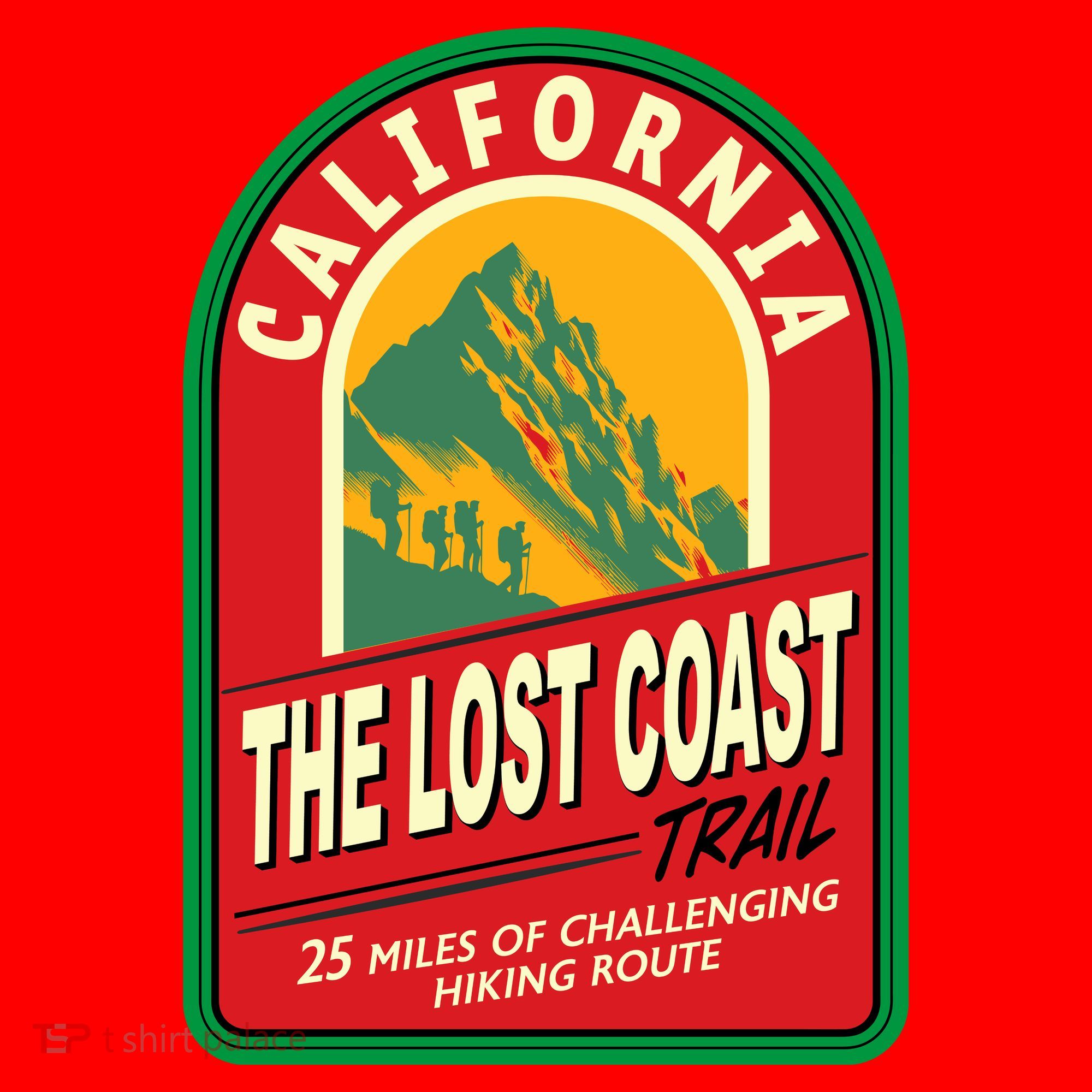 The Lost Coast Trail California Santa Hat