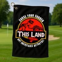 This Land Curse Your Sudden But Inevitable Betrayal Golf Towel thumb 1
