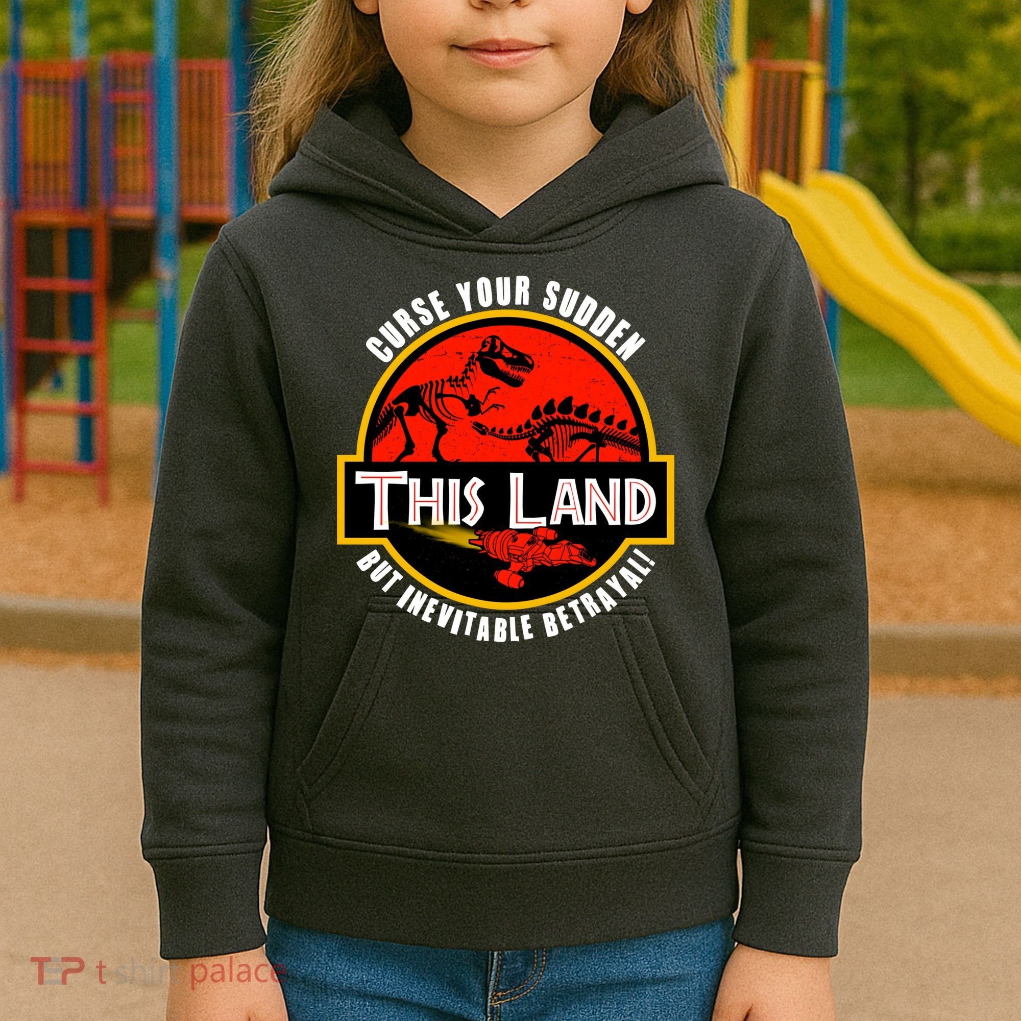 This Land Curse Your Sudden But Inevitable Betrayal Kids Hoodie