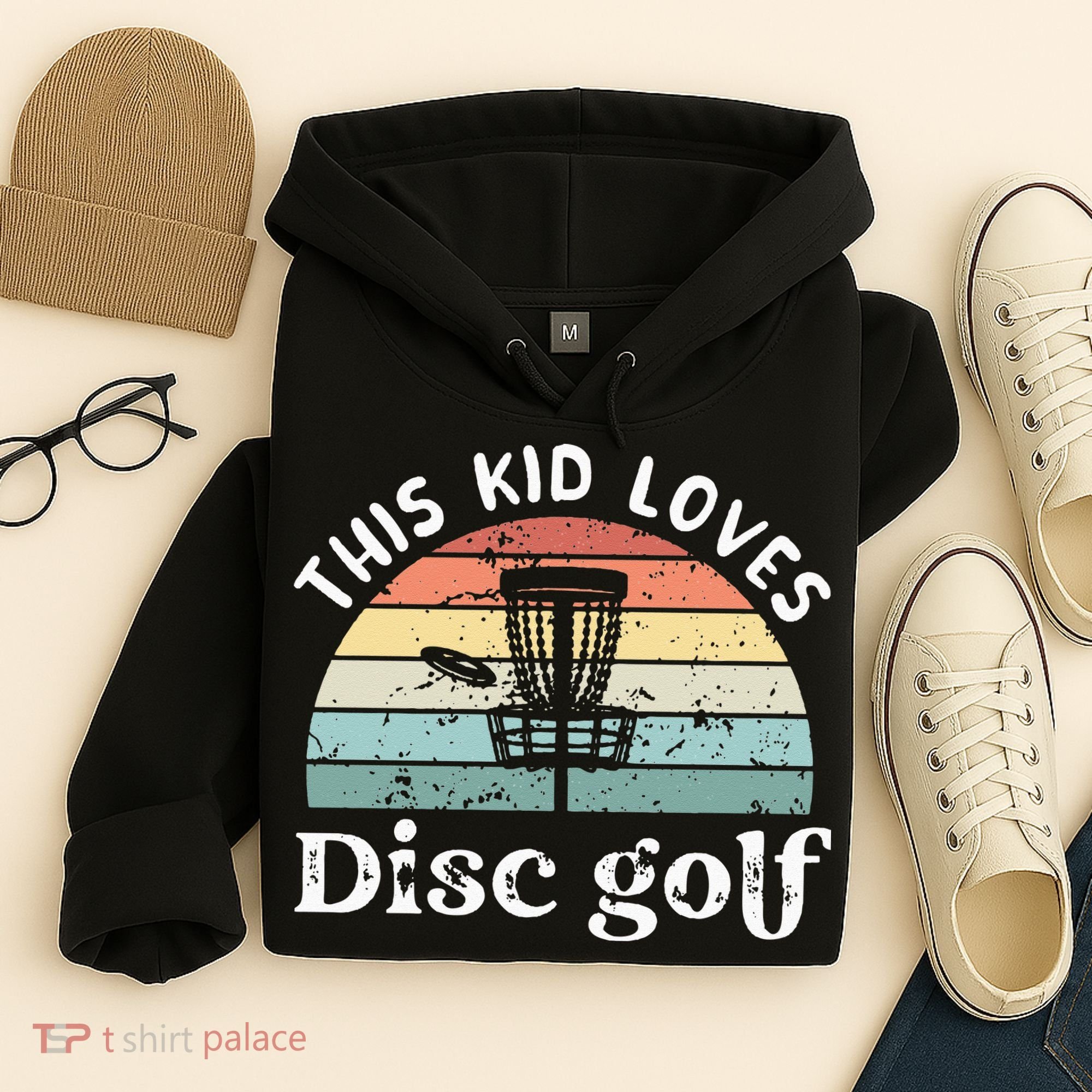 This loves Disc golf Hoodie