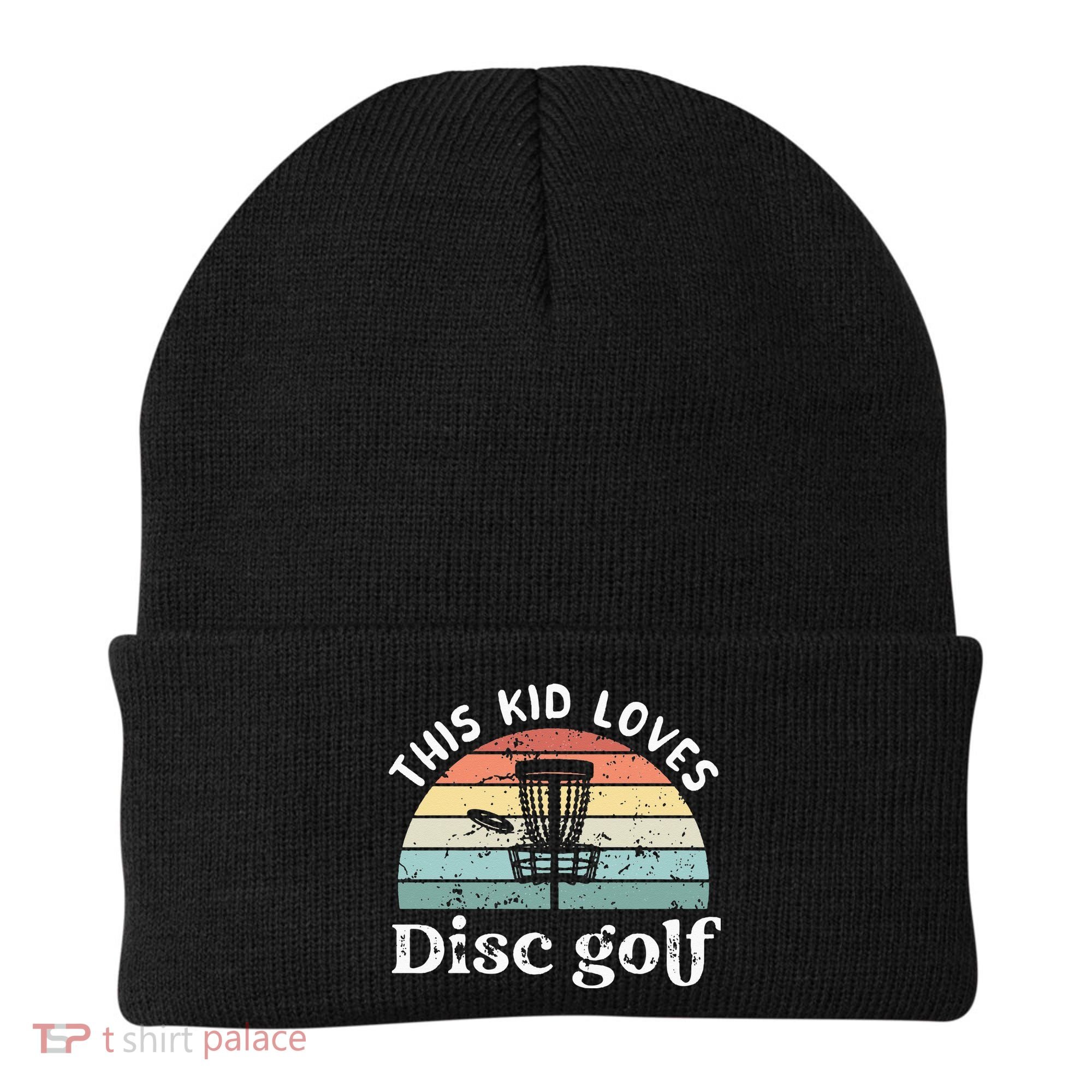 This loves Disc golf Beanie