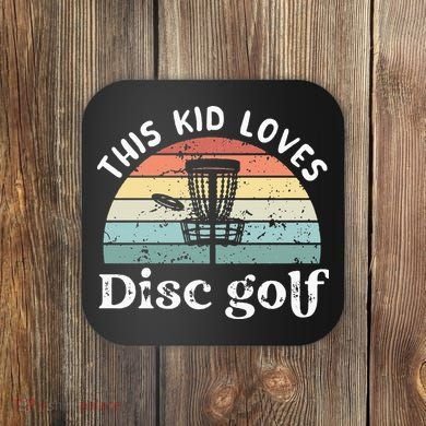 This loves Disc golf Coaster