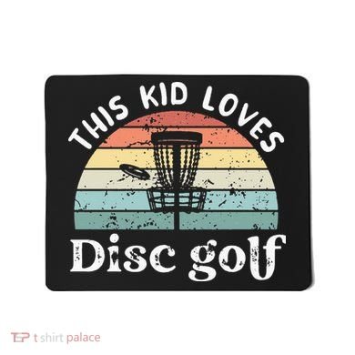 This loves Disc golf Mousepad