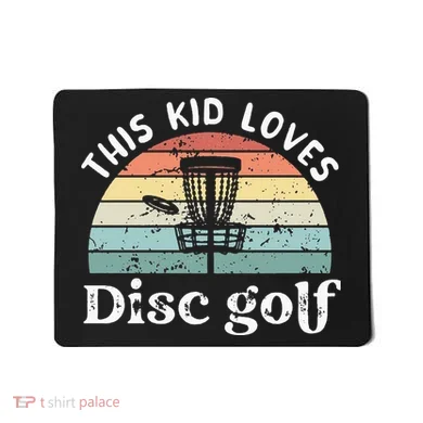This loves Disc golf Mousepad