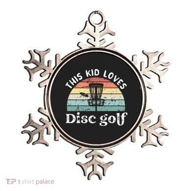 This loves Disc golf Ornament