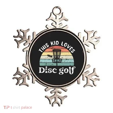 This loves Disc golf Ornament
