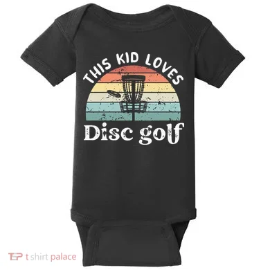 This loves Disc golf Baby Bodysuit