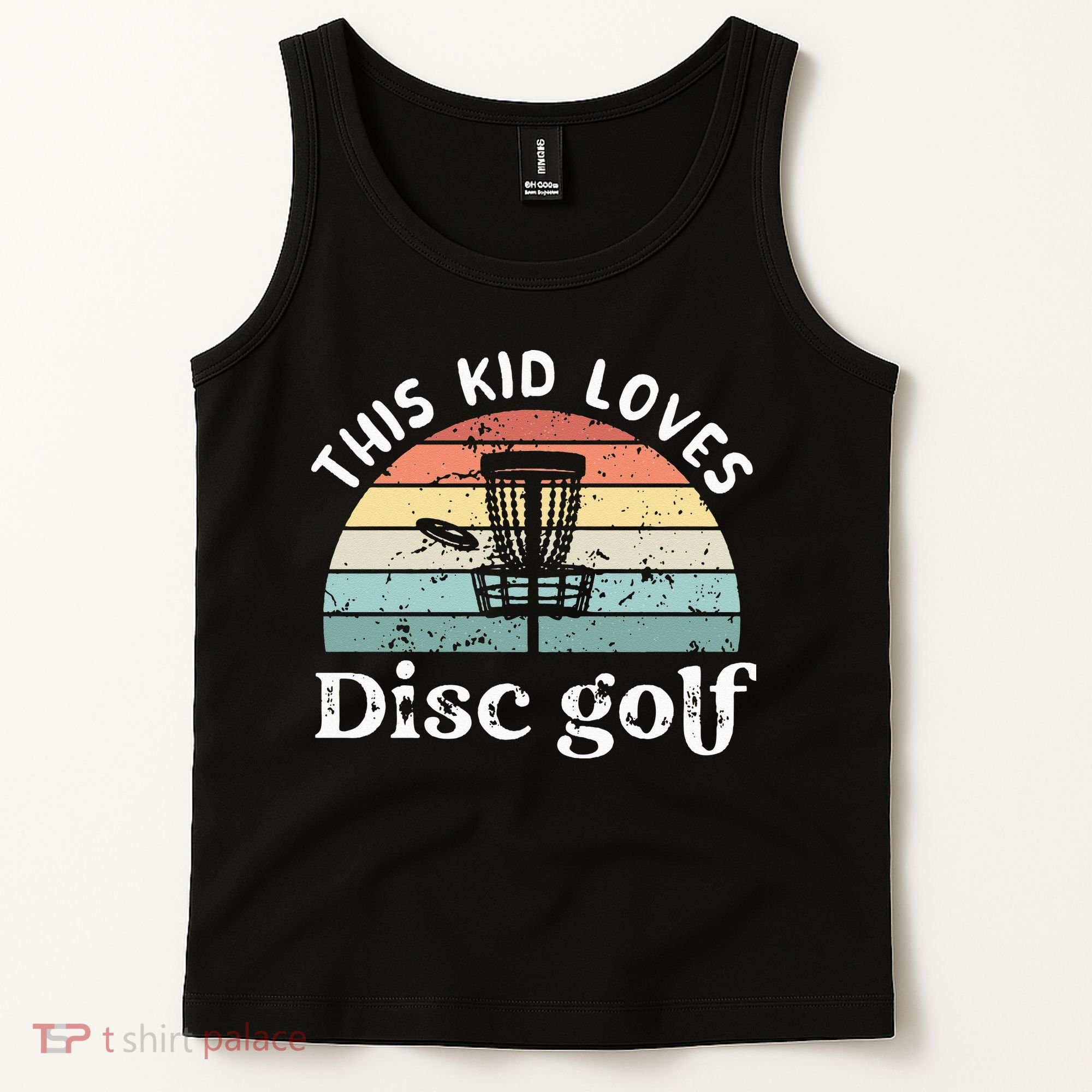 This loves Disc golf Tank Top