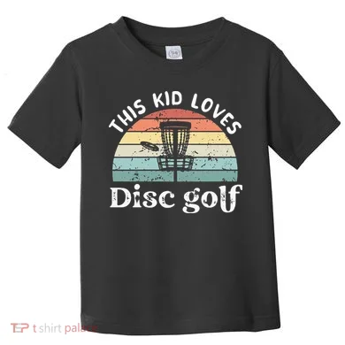 This loves Disc golf Toddler T-Shirt
