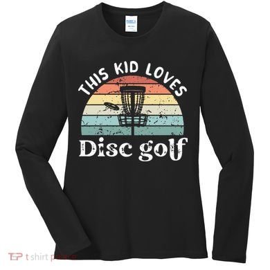 This loves Disc golf Women's Long Sleeve Shirt
