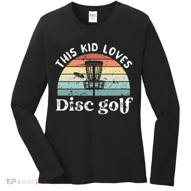 This loves Disc golf Women's Long Sleeve Shirt