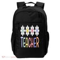 Teacher Life Daisy Flower PreK Kindergarten Teacher Team Backpack thumb 0