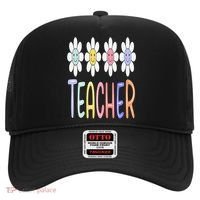 Teacher Life Daisy Flower PreK Kindergarten Teacher Team Hat thumb 0