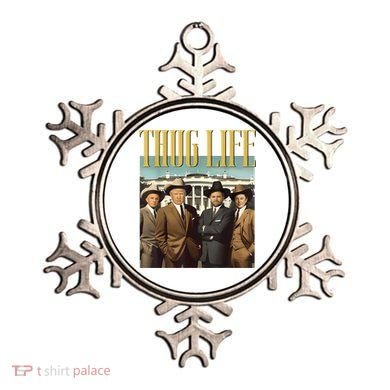 Thug Life Donald Trump Jd Vance Rfk Kennedy Elon Ornament