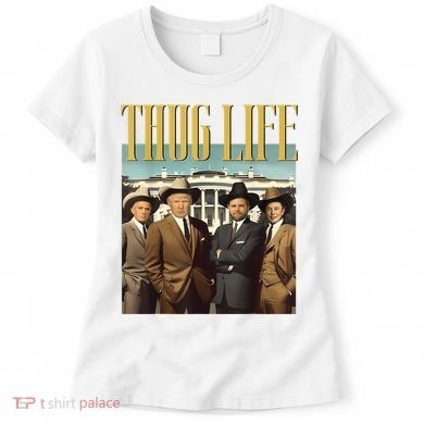 Thug Life Donald Trump Jd Vance Rfk Kennedy Elon Women's T-Shirt