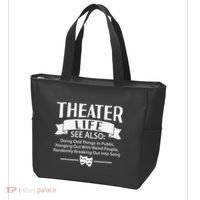 Theater Life Defination Musical Broadway Funny Novelty Tote Bag thumb 3