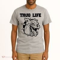 Thug Life Dog Tall T-Shirt thumb 2