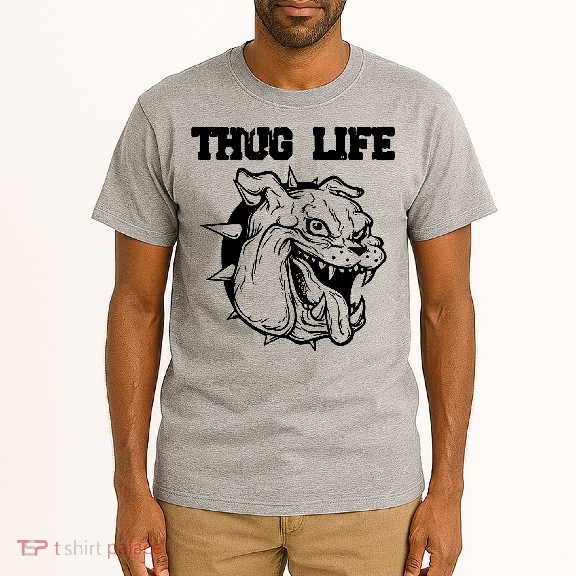 Thug Life Dog Tall T-Shirt