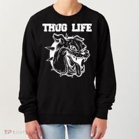 Thug Life Dog Women's Sweatshirt thumb 0