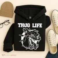 Thug Life Dog Hoodie thumb 4