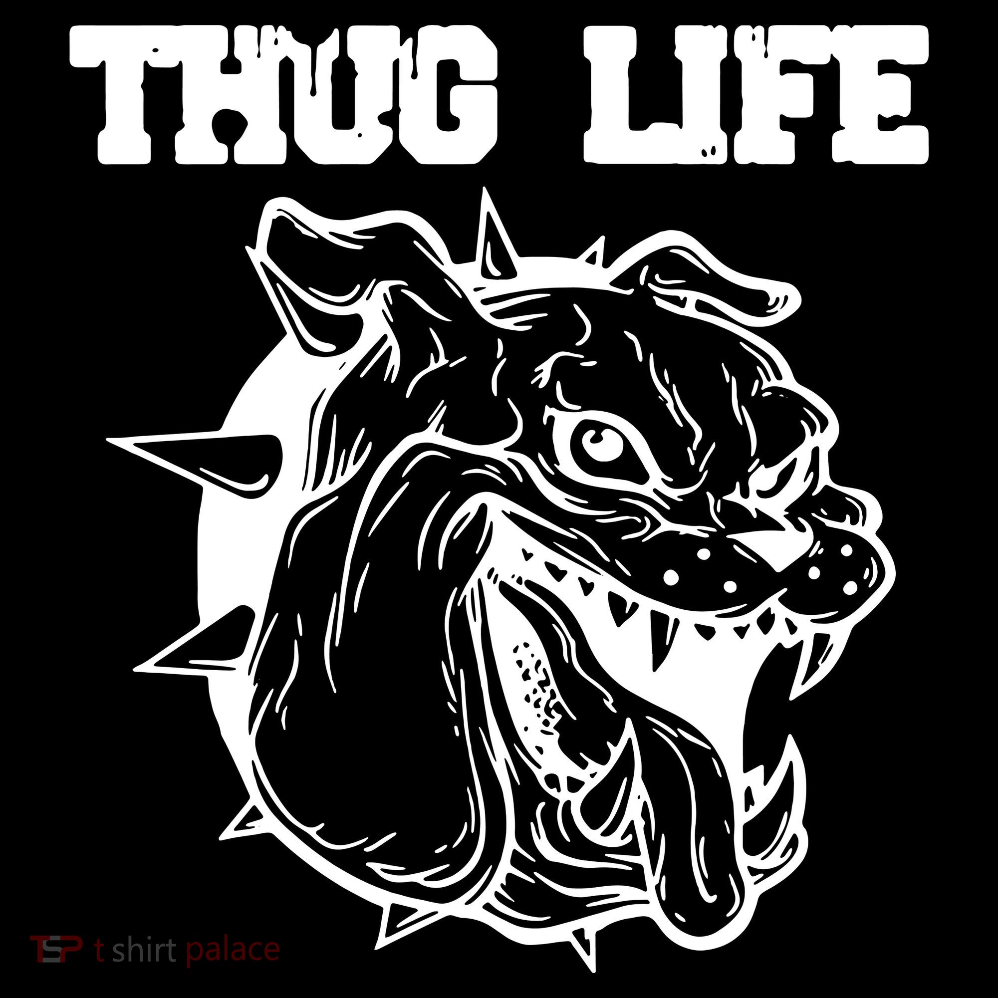 Thug Life Dog Mousepad