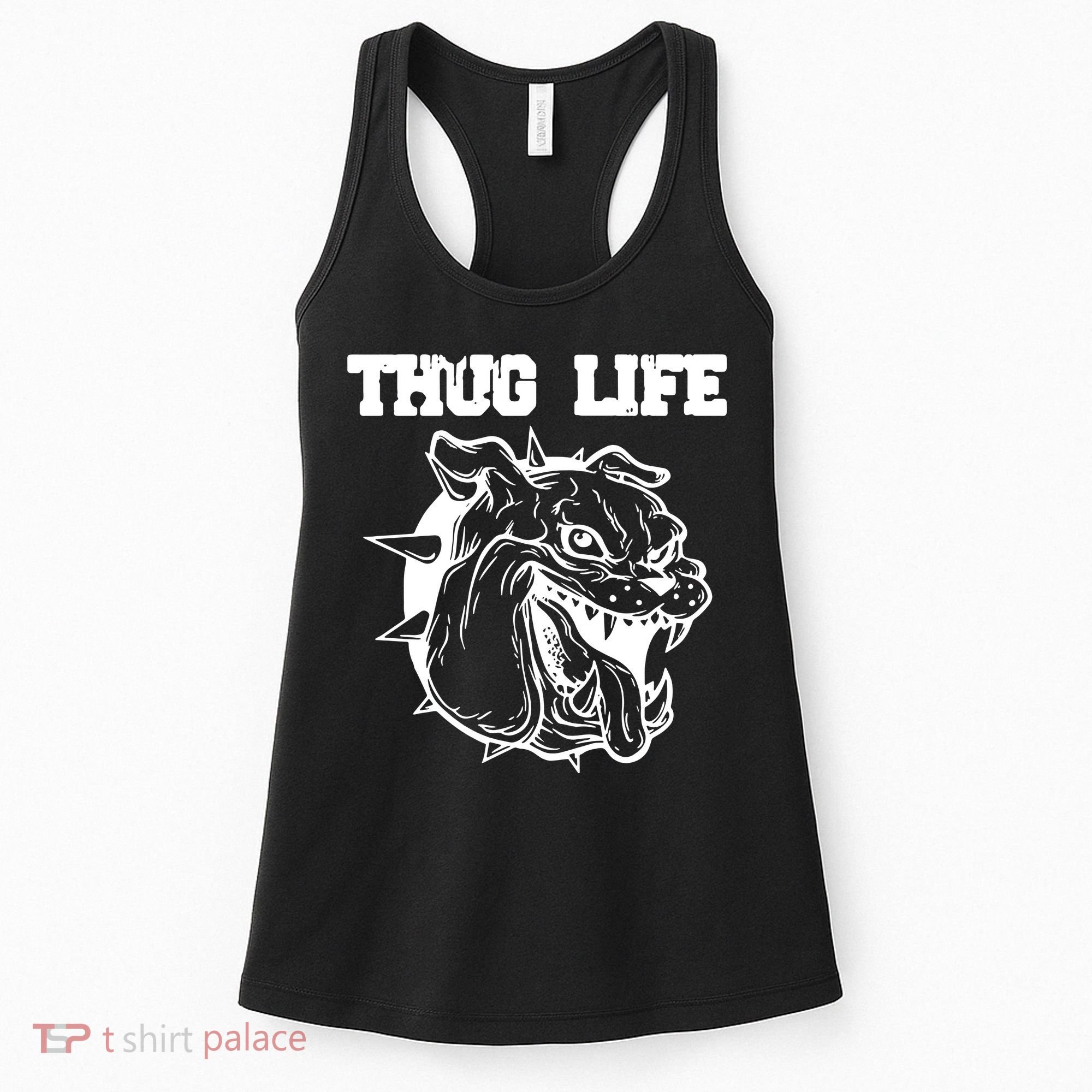 Thug Life Dog Women's Tank Top
