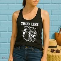 Thug Life Dog Women's Tank Top thumb 2