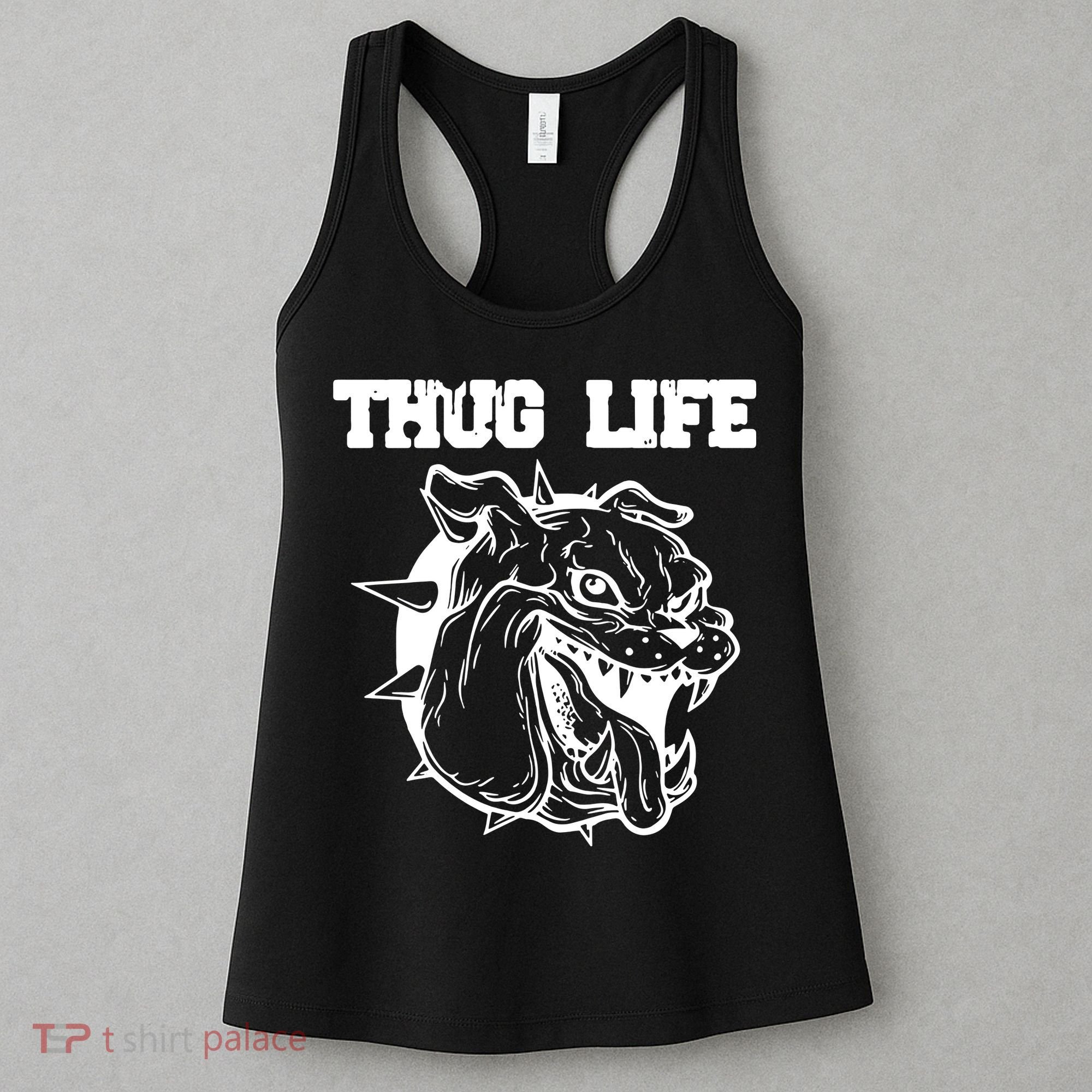 Thug Life Dog Women's Tank Top