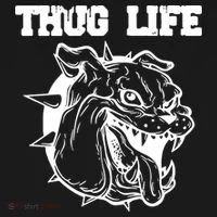 Thug Life Dog Women's Tank Top thumb 5