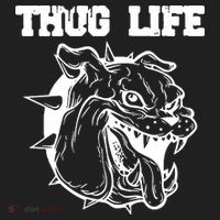 Thug Life Dog Hat thumb 2