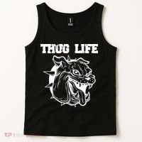 Thug Life Dog Tank Top thumb 2