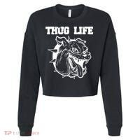 Thug Life Dog Cropped Pullover Crew thumb 0