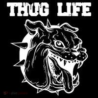 Thug Life Dog Kids Long Sleeve Shirt thumb 2