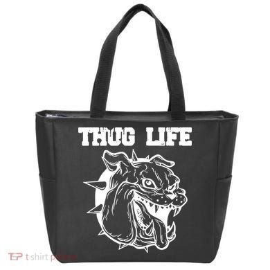 Thug Life Dog Tote Bag