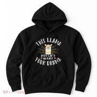 This Llama DoesnT Want Your Drama Hoodie thumb 0