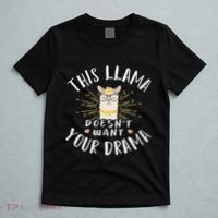 This Llama DoesnT Want Your Drama T-Shirt thumb 5