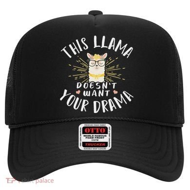 This Llama DoesnT Want Your Drama Hat