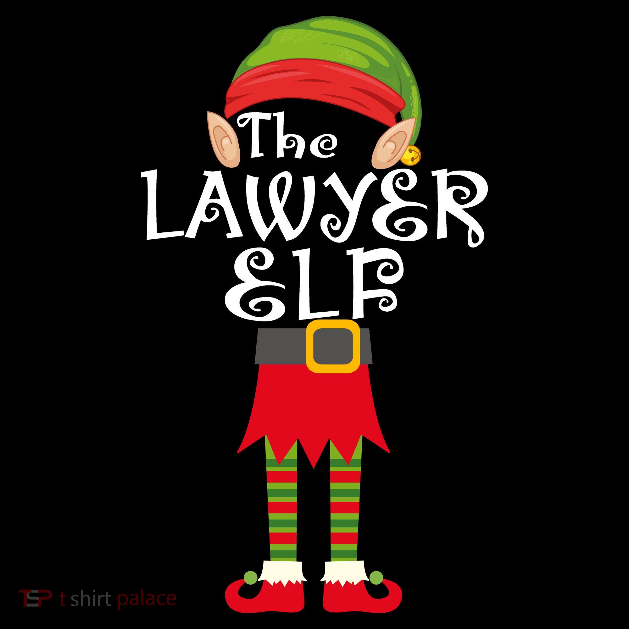 The Lawyer Elf Pajama Set