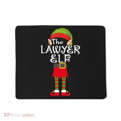 The Lawyer Elf Mousepad
